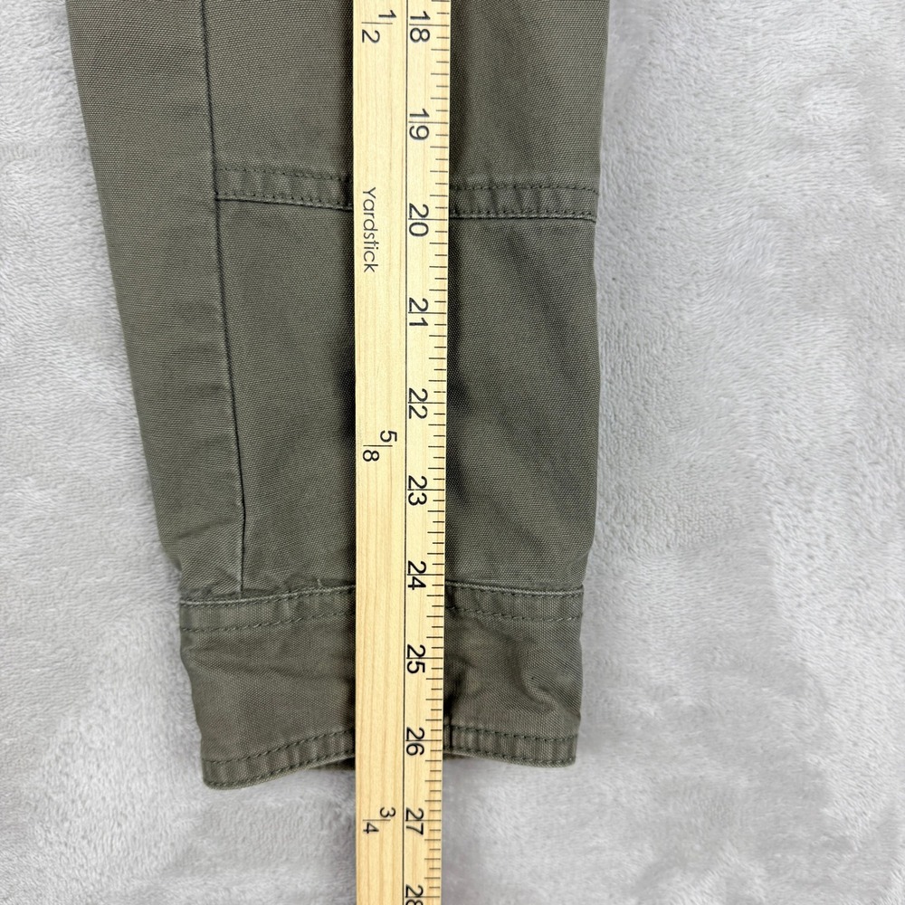 GAP Jacket Men Medium Olive Green Fall Fatigue Ca… - image 14